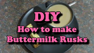 DIY How to make Buttermilk Rusks [upl. by Mellins]