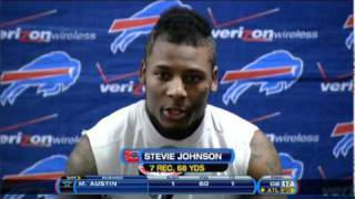 Stevie Johnson 5 Dropped Passes  Harsh TV Crew [upl. by Sunil]