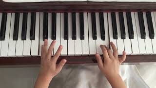 How to play a pinwheel song on piano [upl. by Faxun]