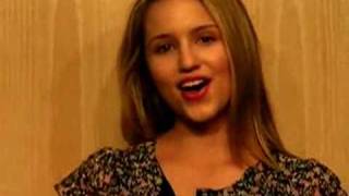 Glee Auditions Dianna Agron is Over the Moon [upl. by Nadoj]