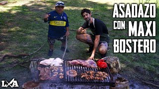 Asadazo con Maxi Bostero  Más Locos en el Asado [upl. by Nilkoorb]