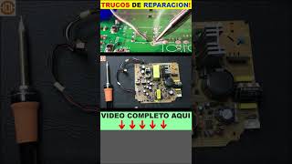 SOLDAR Y DESOLDAR COMPONENTES ELECTRONICOS CON SIMPLE TRUCO [upl. by Crowns]