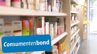 Kosten eerste uitgifte bij de apotheek Consumentenbond [upl. by Henarat]