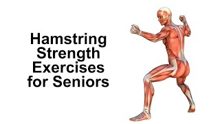 Hamstring Strength Exercises for Seniors Part 2 [upl. by Anaujik]