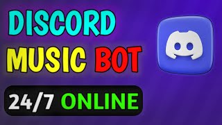 Make Your Own Discord Music Bot  247 online  Without Coding [upl. by Sculley]