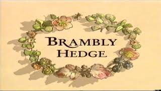 Brambly Hedge Winter amp Spring Story VHS UK 1997 [upl. by Buskus282]