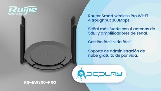 PcPlay Ruijie RGEW300PRO [upl. by Laurianne815]