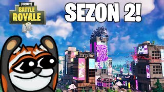 SEZON 2 KARNET NOWA MAPA  Fortnite Ewron [upl. by Ecam820]