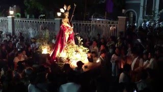 Paombong Holy week procession 2014 [upl. by Ultan]