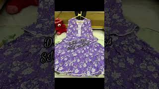 Lovendor colour pure cotton floral printed long one piece 2024 onepiece designerclothing [upl. by Freytag447]