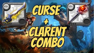 Curse  Clarent Blade COMBO  Albion Small Scale PVP [upl. by Liba]