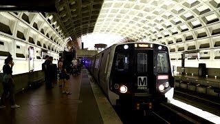 WMATA Metrorail  Crystal City Station  Blue amp Yellow Line [upl. by Marcelia989]