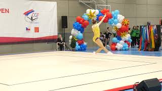 Czech Aerobic Open 2023  Qualification  Senior  IW  GER  Jolina Herfort [upl. by Nirret281]