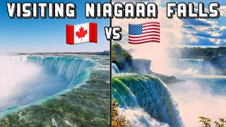 Visiting Niagara Falls  Canada vs USA  Which Side Should YOU Visit 2024 [upl. by Nyllaf]