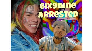 6ix9ine Arrested by FEDs 6ix9ineraphiphopfyptrendingbreakingnewsbreakingnewshiphopnews [upl. by Brendin]