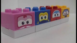 Super Wings Block Stamp Toys Play 슈퍼윙스 블록 도장놀이 장난감 [upl. by Courcy]