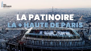 Patinoire 2022 tour Montparnasse [upl. by Eiliab334]