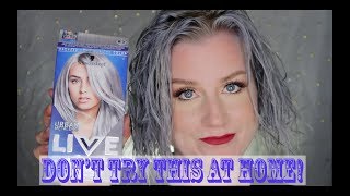 Dyeing my platinum blonde hair FAIL [upl. by Fendig]