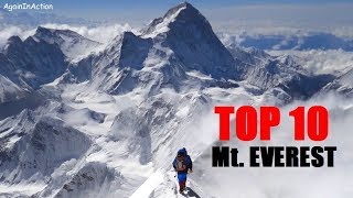 TOP10  NEJZAJÍMAVĚJŠÍ FAKTA O MOUNT EVERESTU [upl. by Ecirrehs]