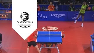 Incredible 41 shot rally  Mens Singles Table Tennis  Unmissable Moments [upl. by Refinnaej]