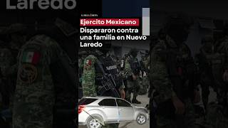 Muere enfermera tras persecución militar en Nuevo Laredo [upl. by Dnomed322]