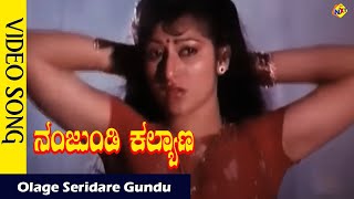 Olage Seridare Gundu Video Song  Nanjundi Kalyana Movie Songs  aghavendraRajkumar  Vega Music [upl. by Hannibal]