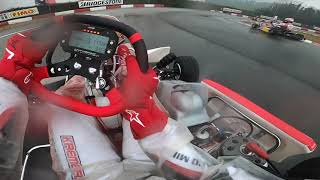 Onboard with Marijn Kremers BirelART Racing during Winter Testing Lonato KZ2 [upl. by Anyela873]