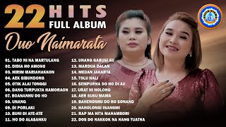 22 HITS FULL ALBUM DUO NAIMARATA  FULL ALBUM LAGU BATAK [upl. by Ackley]