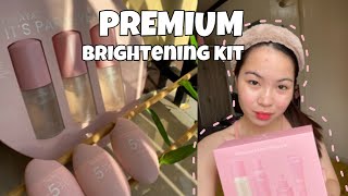 Premium Brightening Kit by FairySkin  My Honest Review [upl. by Ulund]