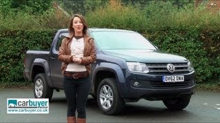 Volkswagen Amarok pickup review  CarBuyer [upl. by Bracci]