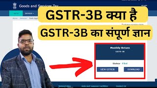 What is GSTR3B GST Return  what is gstr 3b in hindi [upl. by Brigette]