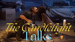 The Walking Dead  Richonne The Candlelight Talks rickgrimes michonne clips thewalkingdead [upl. by Pas]