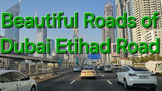 World most beautiful Roads in dubai ittihad Road video shots shorts short reels vlog funny [upl. by Arorua536]