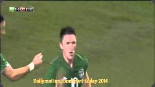 All Goals Ireland 30 Latvia 15112013 Highlights [upl. by Dhumma506]