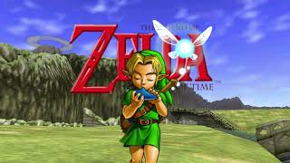 The Legend Of Zelda Ocarina Of TimeMenu MusicEXTENDED [upl. by Louanna696]