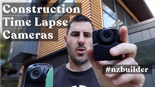 The Construction Time Lapse Cameras I Use  NZ Builder [upl. by Becker]