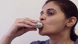 How to use Handihaler inhaler [upl. by Imef]