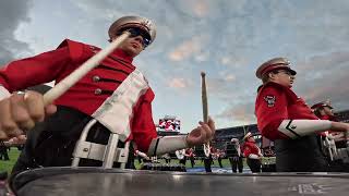 Pop Tart Bowl NC State Pregame Snare Cam [upl. by Azalea856]