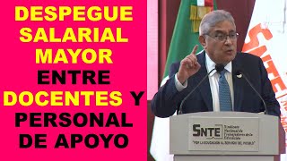 Soy Docente DESPEGUE SALARIAL MAYOR ENTRE DOCENTES Y PERSONAL DE APOYO [upl. by Esaj546]