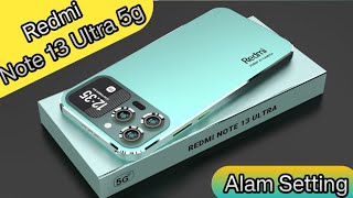 How To Set Alarm Redmi Note 13 Ultra 5gRedmi Note 13 Altra 5gMein Ultra Set Kaise Karen Alarm Se [upl. by Freedman]