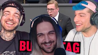 REACTION auf Best of Bundestag  ES REICHT REZO und TADDL reagieren  reactionnaut [upl. by Auqeenahs]