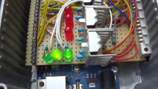 18 HHO en français commande HHO par Arduino installé dans un véhicule [upl. by Ahsilet853]