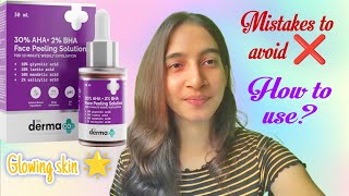 How to Use Aha bha peeling solution [upl. by Allissa759]