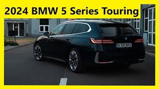 2024 BMW 5 Series Touring Review  Falling behind the EClass [upl. by Annazor465]