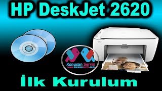 Hp Deskjet 2620 ilk kurulumu Nasıl Yapılır konusanservis hp2620 [upl. by Eckmann]