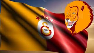 Galatasaray marşı bayrağı eşliğinde [upl. by Aem782]