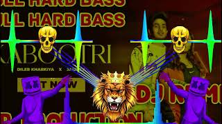 KABOOTRI DJ REMIX FULL HARD BASS DILER KHARKIYA FT J R PRODUCTION NEW HARYANVI SONG DJ REMIX 2024 [upl. by Gnemgnok]