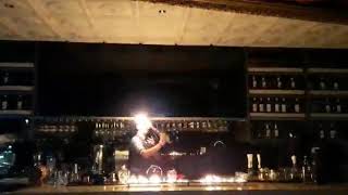 flair fire juggling bartender jakarta jj royal braserrie with elton ramadhan [upl. by Jala]