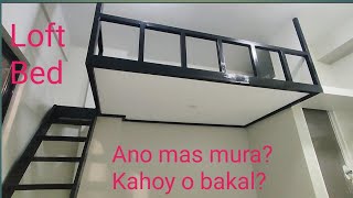 How to build Loft bed Paano gumawa ng Loft Bed [upl. by Sholom]