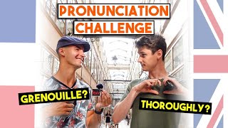 FRENCH 🇫🇷 vs ENGLISH 🇬🇧  Pronunciation Challenge with PAPIEnglish French learnfrench english [upl. by Elder]